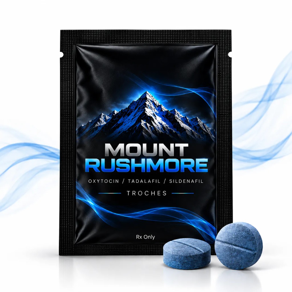 Mount Rushmore (Oxytocin / Tadalafil / Sildenafil) troches