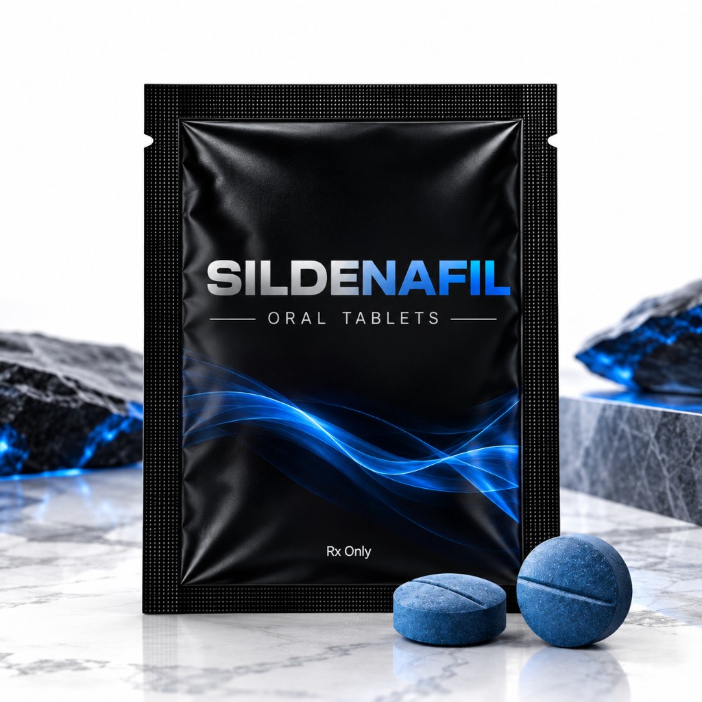 Sildenafil oral tablets pouch
