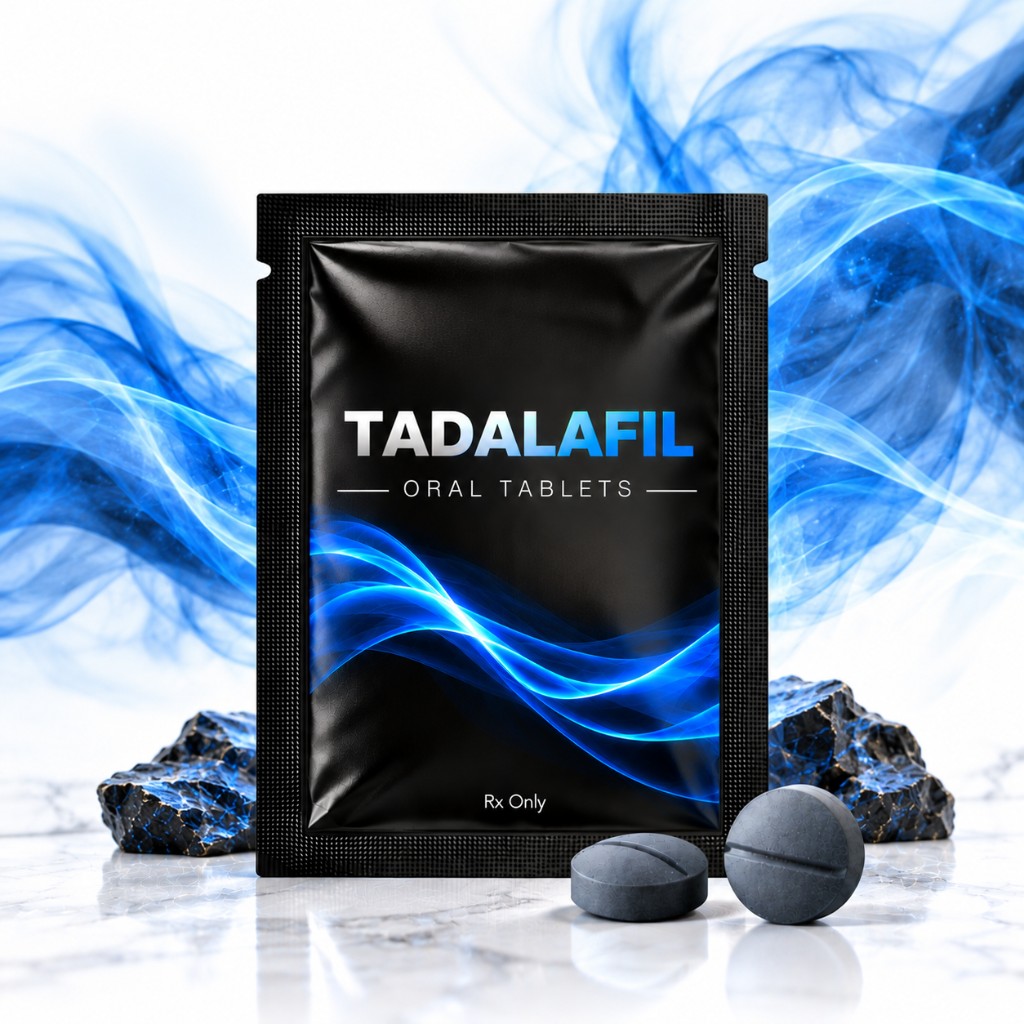 Tadalafil oral tablets pouch